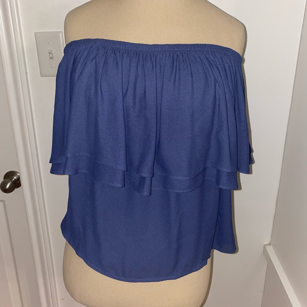 Off the shoulder flowy top